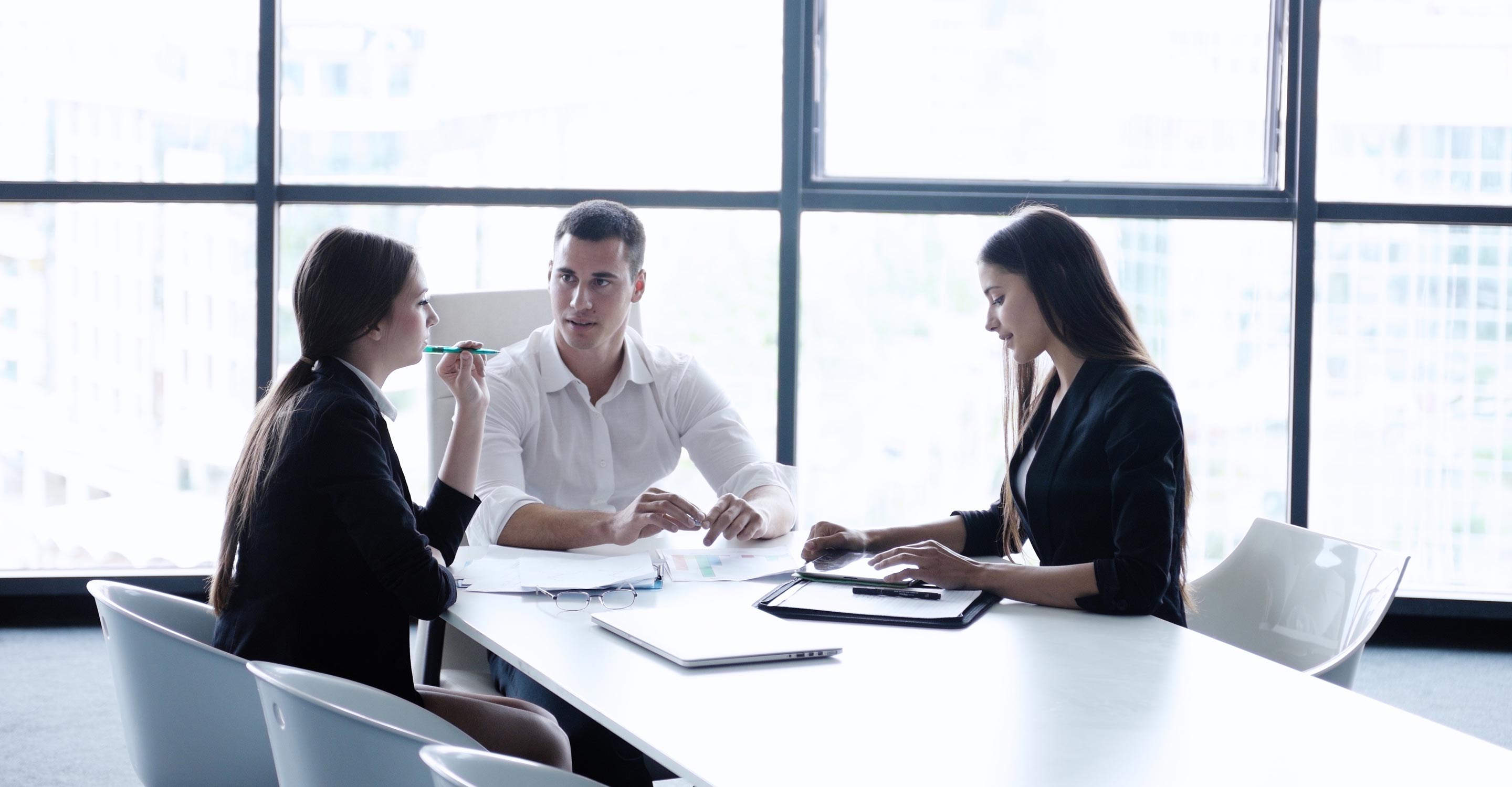 Colleagues in office