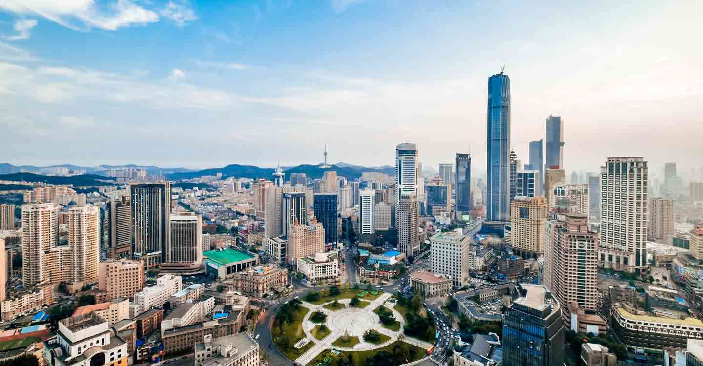 Cityscape of Liaoning Province, China