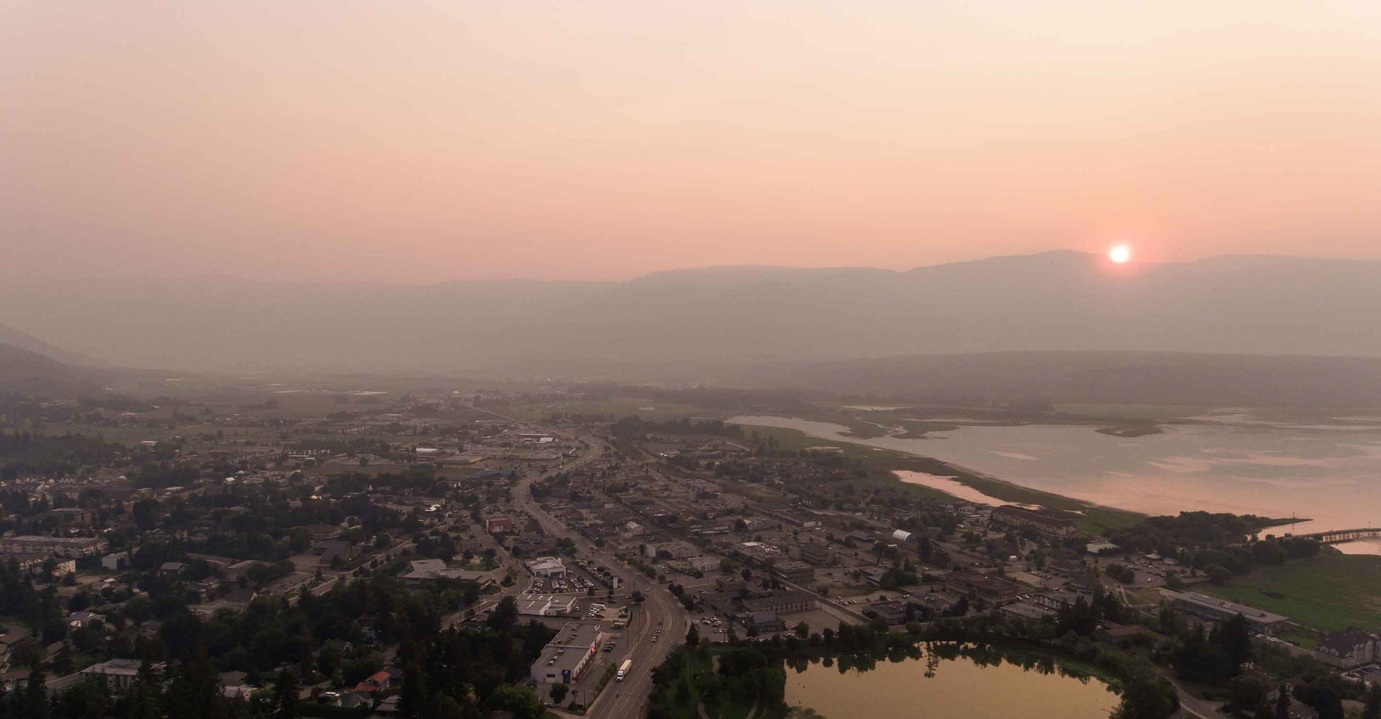 Polluted skies are impacting Georgia.