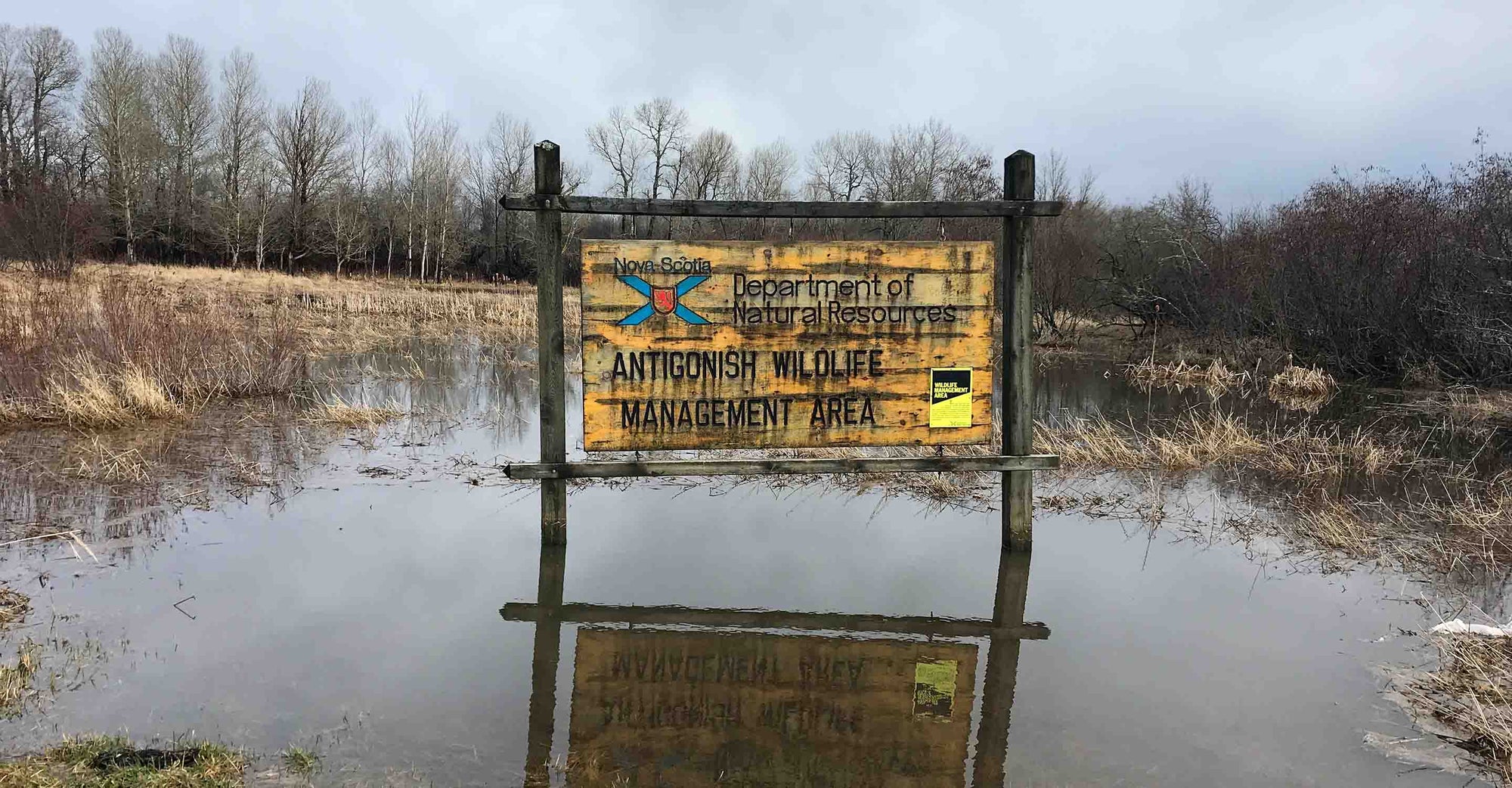 Flooding impacting Nova Scotia, Canada.