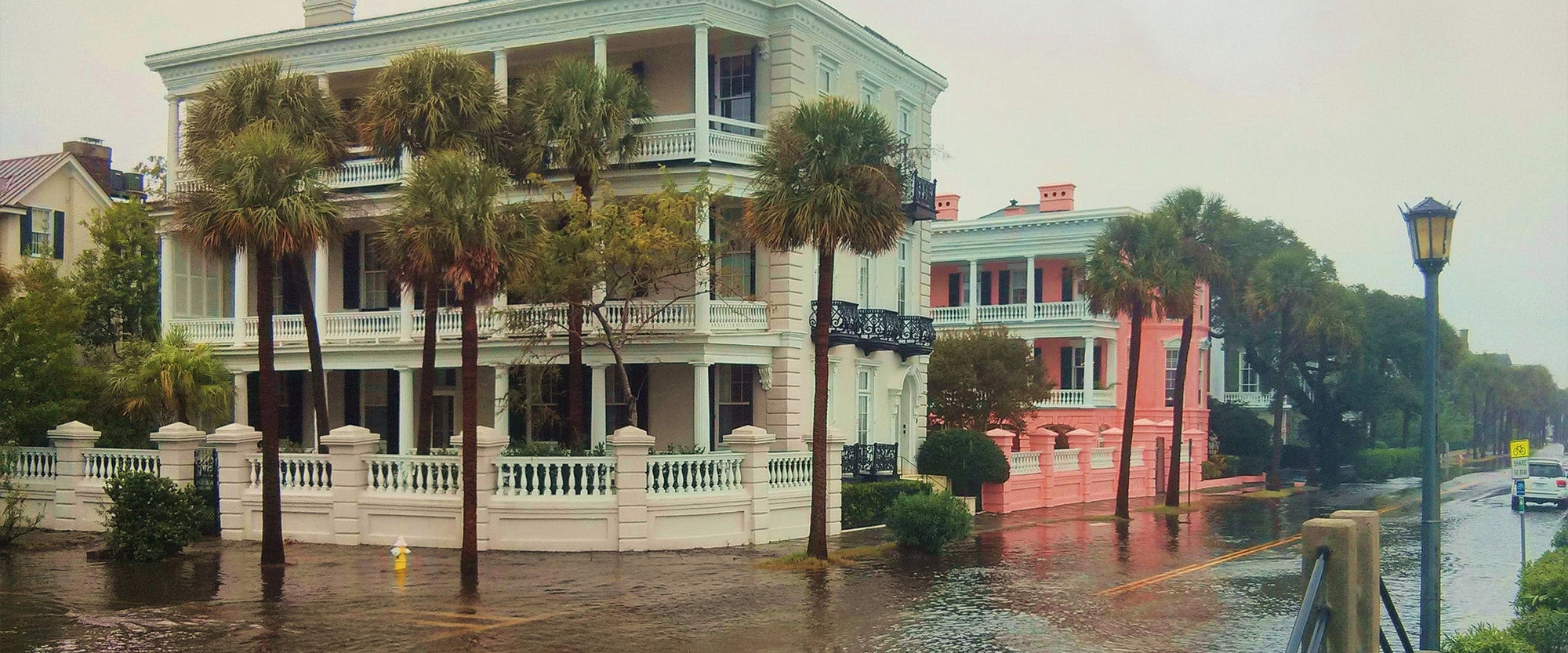 Flooding after Tropical Storm Ophelia.