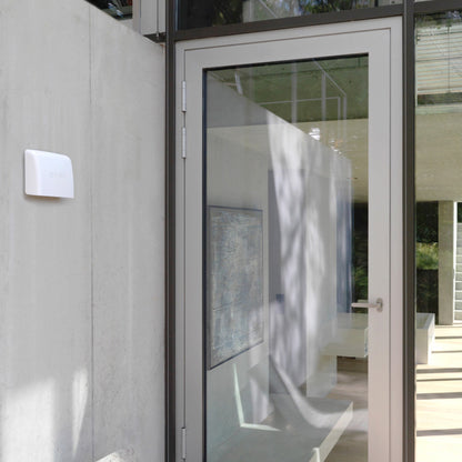 AirVisual Outdoor mounted on the side of a building 